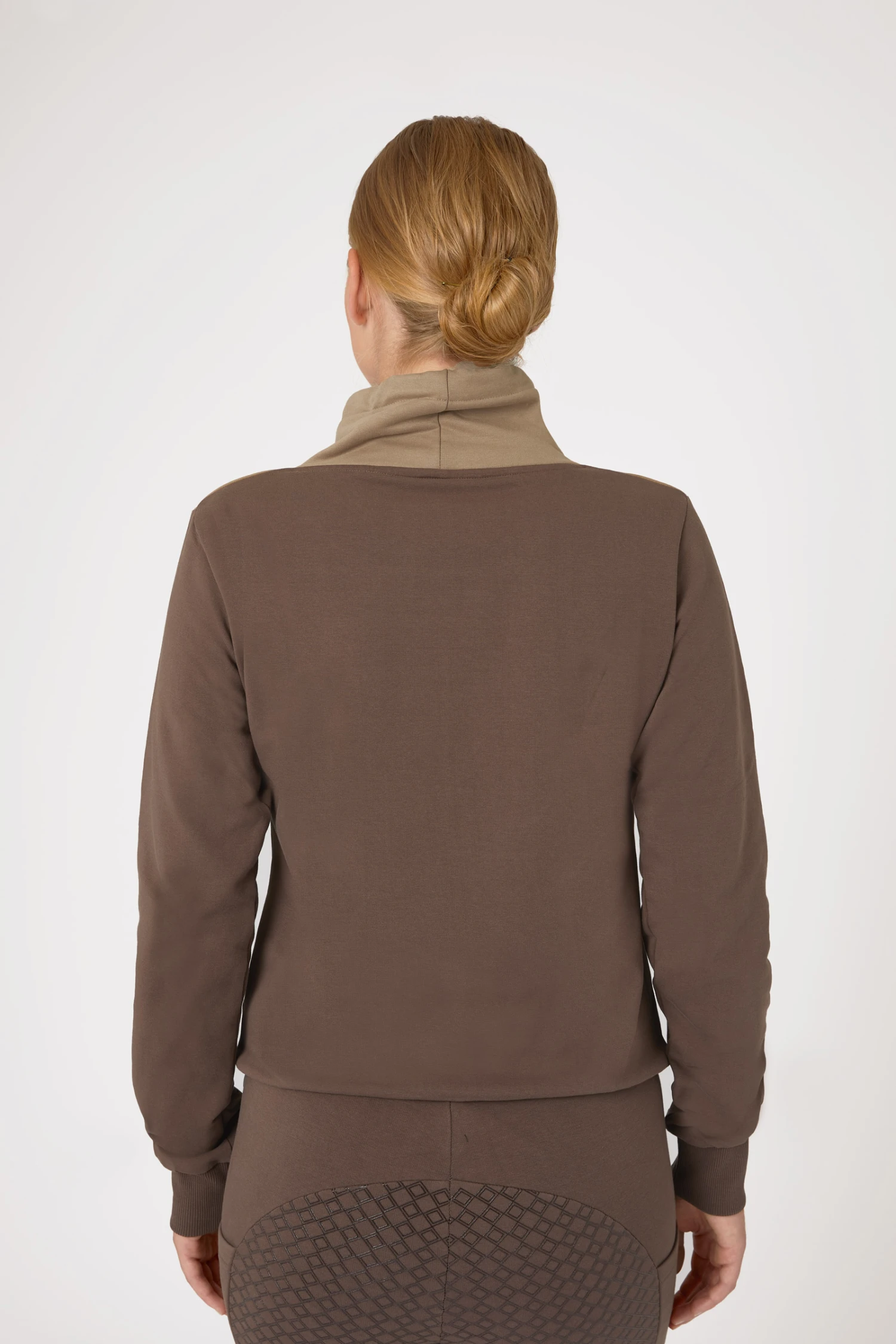 Horze Jade Women's Sweatshirt With High Collar 11 Horze Jade Women's Sweatshirt With High Collar - Image 11