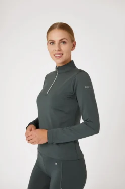 Horze Luminox Women's Functional Longsleeve Shirt -Equestrian Supplies 33721 UDGR 2