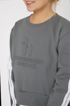 Horze Leighton Teens Sweater With Blouse -Equestrian Supplies 33722 UDGR 6