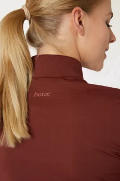 Horze Emily Training Shirt With Snowflake Print -Equestrian Supplies 33724 rrbr 06