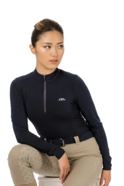 AA CleanCool Half Zip Longsleeve -Equestrian Supplies 337265 DB 1