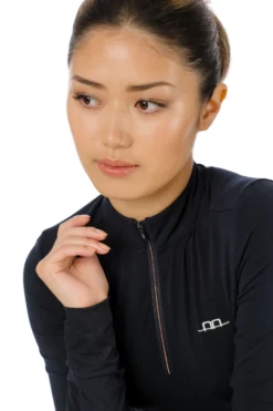 AA CleanCool Half Zip Longsleeve -Equestrian Supplies 337265 DB 2