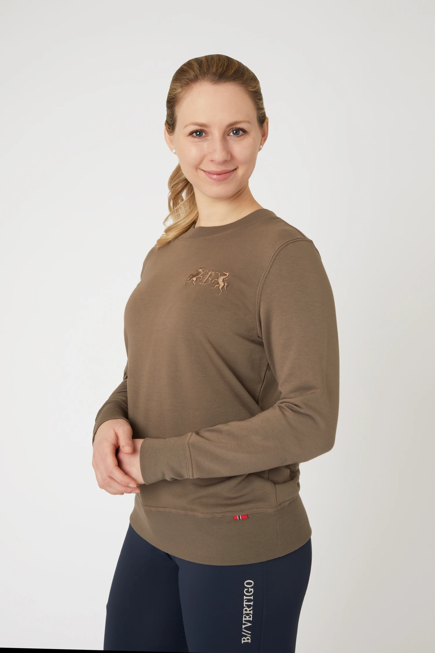 B Vertigo Erica Women's Bamboo Sweatshirt 2 B Vertigo Erica Women's Bamboo Sweatshirt - Image 2