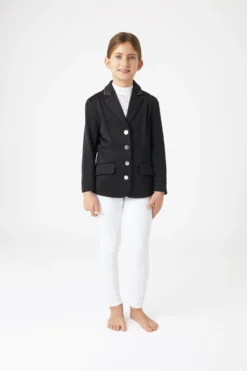 Horze Queeny Kids' Show Riding Jacket -Equestrian Supplies 33750 099 03