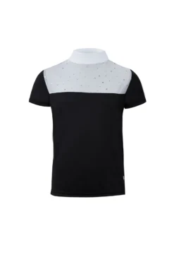 Horze Kaya Kids' Show Shirt With Rhinestone Detail