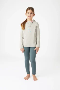 Horze Chloe Kids' Functional Hoodie With Logo Print -Equestrian Supplies 33756 705 03