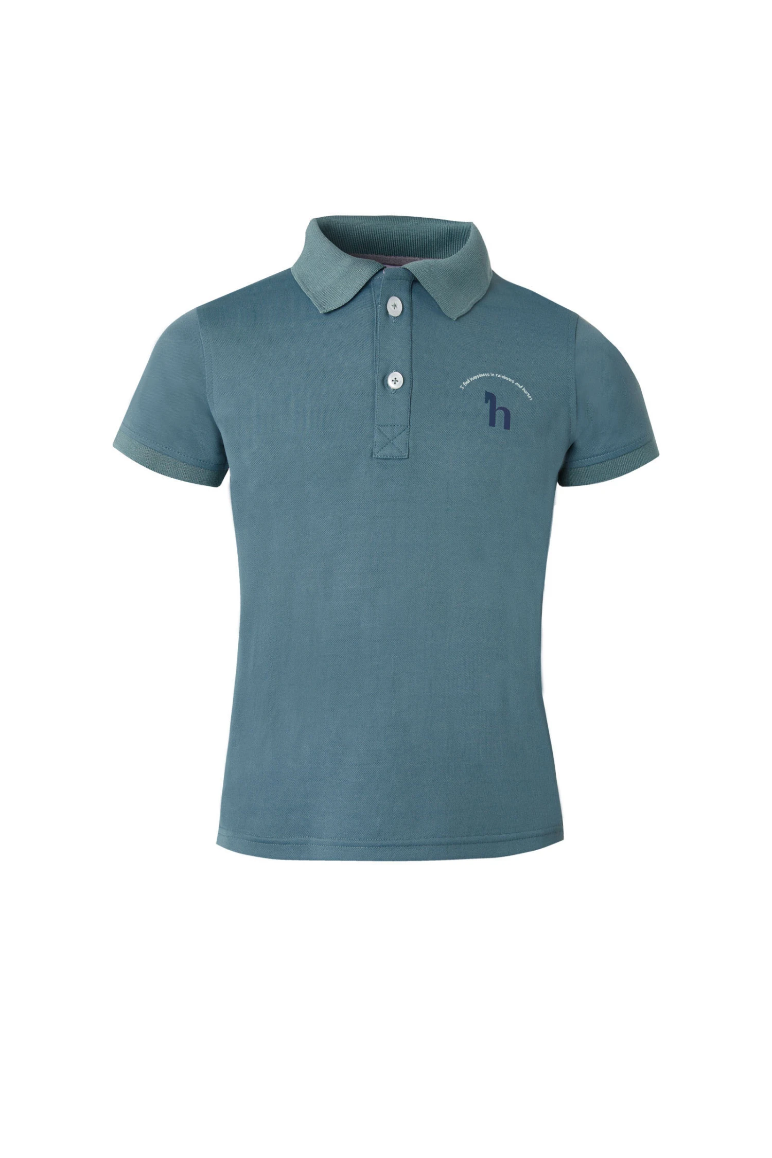 Horze Rae Kids' Functional Poloshirt 1 Horze Rae Kids' Functional Poloshirt