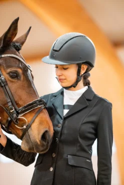 Horze Shirley Women's Show Riding Jacket With Mesh -Equestrian Supplies 33760 099 08