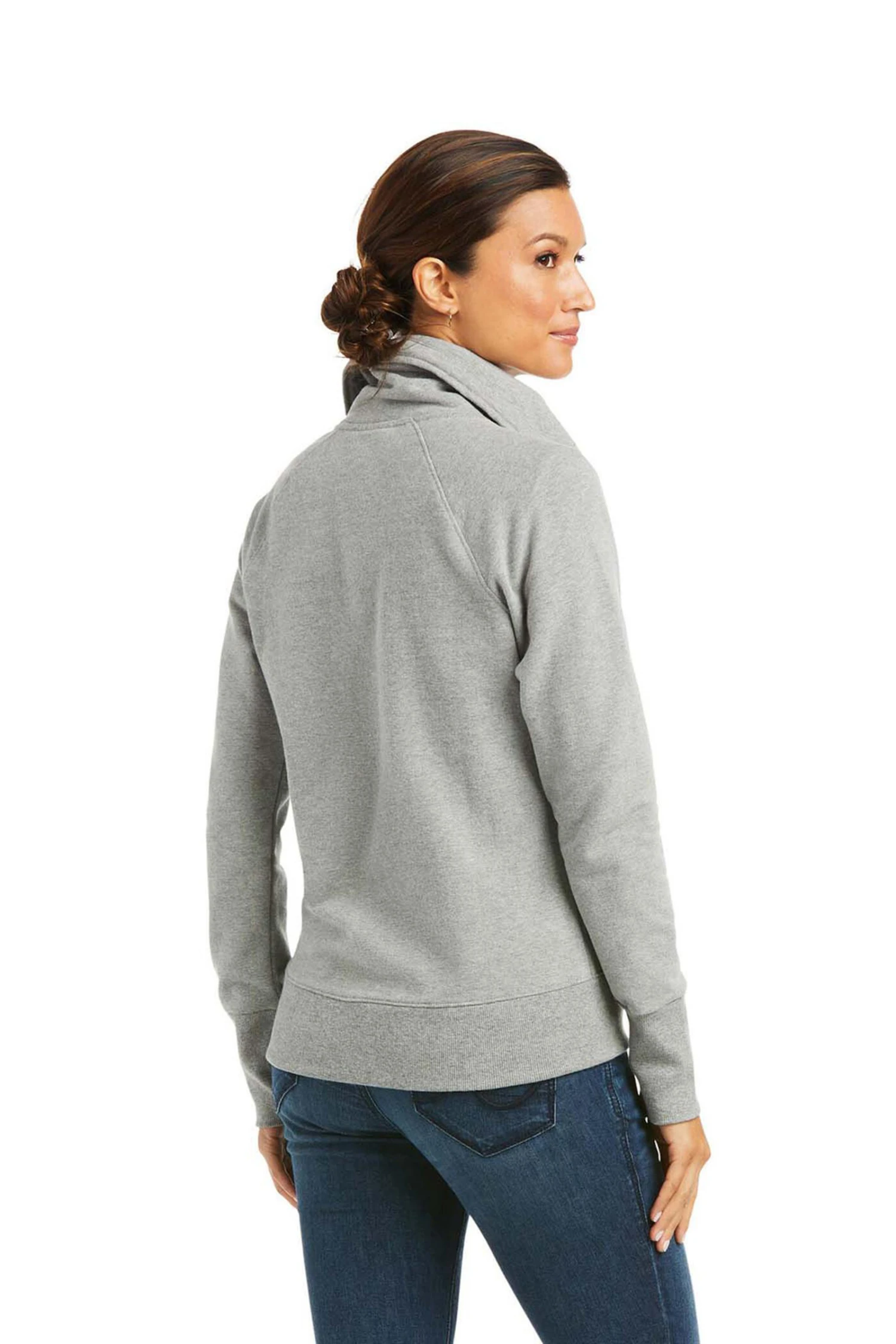 Ariat Team Logo Full Zip Sweatshirt 2 Ariat Team Logo Full Zip Sweatshirt - Image 2