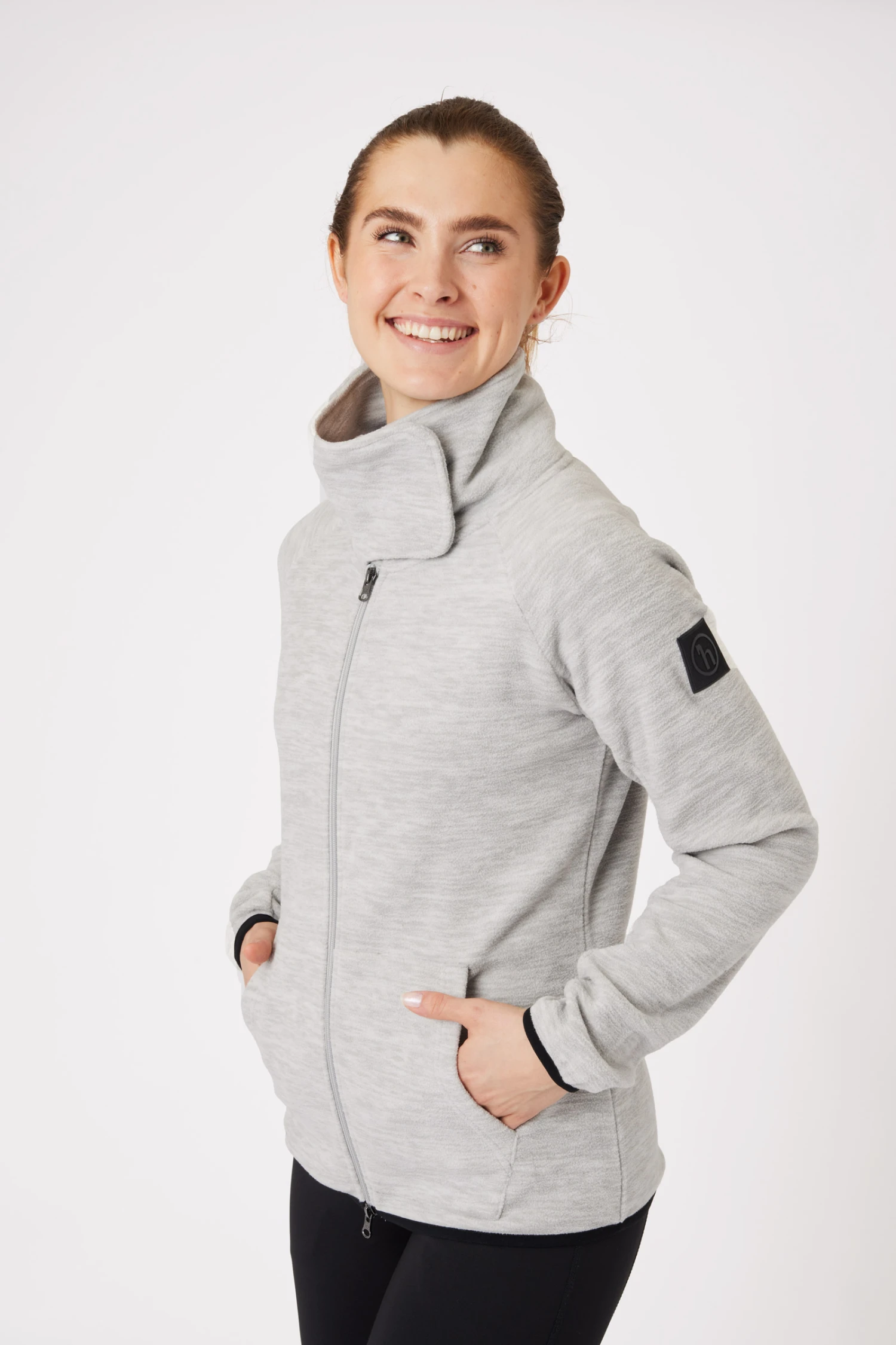 Horze Aria Women's Fleece Riding Jacket 2 Horze Aria Women's Fleece Riding Jacket - Image 2