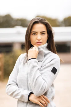 Horze Aria Women's Fleece Riding Jacket 22 Horze Aria Women's Fleece Riding Jacket -Equestrian Supplies 33775 024 11