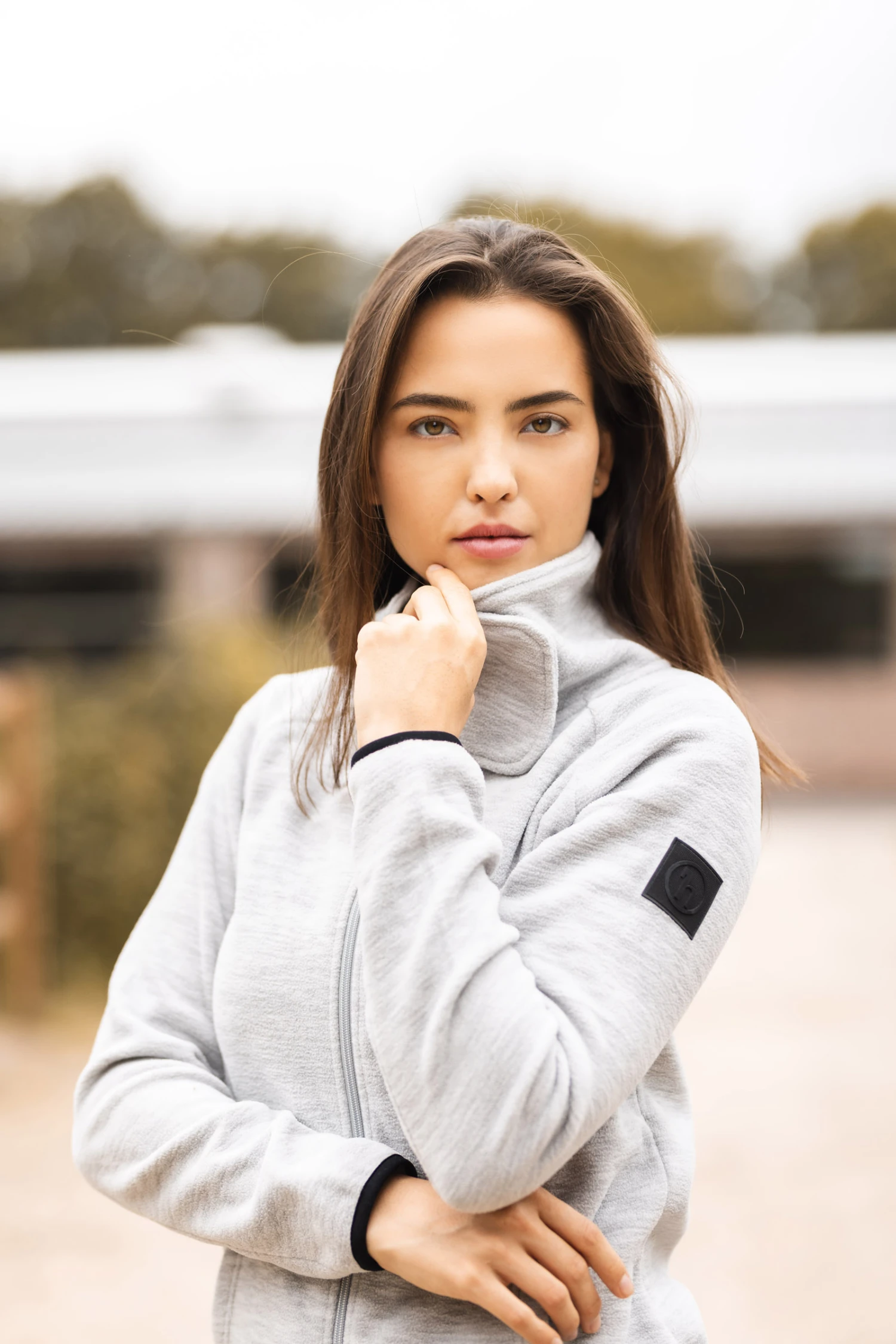 Horze Aria Women's Fleece Riding Jacket 11 Horze Aria Women's Fleece Riding Jacket - Image 11