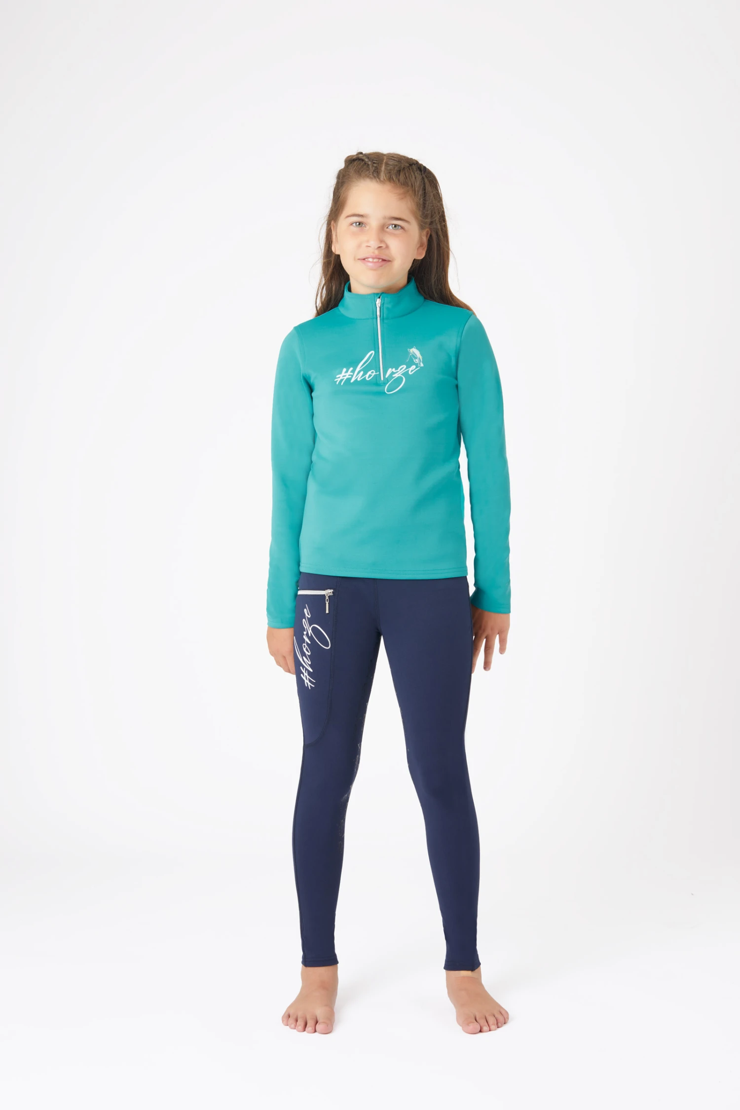 Horze Cosma Kids' Functional Longsleeve 11 Horze Cosma Kids' Functional Longsleeve - Image 11