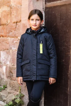 Horze Asta Kids' Winter Parka -Equestrian Supplies 33800 590 08