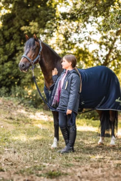 Horze Asta Kids' Winter Parka -Equestrian Supplies 33800 590 10