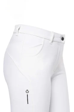 Cavalleria Toscana R-Evo Stretch Women's Breeches With Integrated Grip 28 Cavalleria Toscana R-Evo Stretch Women's Breeches With Integrated Grip -Equestrian Supplies 338137 WH 5