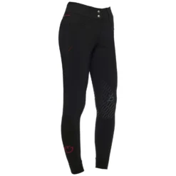 Cavalleria Toscana CT Team Red Stripe High Waist Full Grip Breeches -Equestrian Supplies 338470 BL 3
