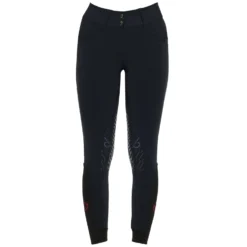 Cavalleria Toscana CT Team Red Stripe High Waist Full Grip Breeches -Equestrian Supplies 338470 DB 2