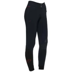 Cavalleria Toscana CT Team Red Stripe High Waist Full Grip Breeches -Equestrian Supplies 338470 DB 3