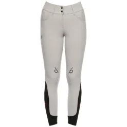 Cavalleria Toscana CT Team Red Stripe High Waist Full Grip Breeches -Equestrian Supplies 338470 LG 2