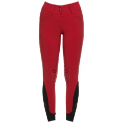 Cavalleria Toscana CT Team Red Stripe High Waist Full Grip Breeches -Equestrian Supplies 338470 RE 2
