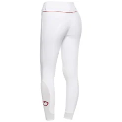 Cavalleria Toscana CT Team Red Stripe High Waist Full Grip Breeches -Equestrian Supplies 338470 WH 1