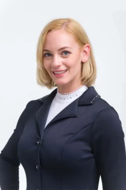 Cavalliera Crystal Second Skin Technology Women's Show Jacket -Equestrian Supplies 341011 DB 3