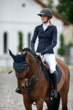 Cavalliera Crystal Second Skin Technology Women's Show Jacket -Equestrian Supplies 341011 DB 4