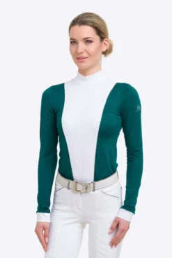 Cavalliera Queen Women's Long Sleeve Show Shirt 22 Cavalliera Queen Women's Long Sleeve Show Shirt -Equestrian Supplies 341023 EGR 1