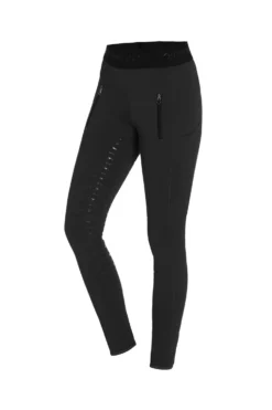 Schockemöhle Sporty Women's Full Grip Winter Tights -Equestrian Supplies 341445 BL 2