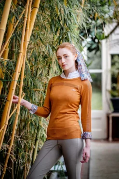 AA Aria Women's Perforated Sweater -Equestrian Supplies 341835 GBR 3