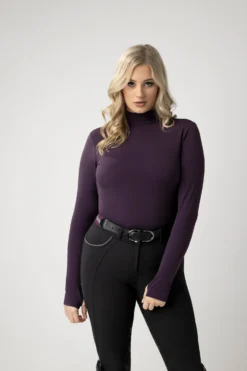 LeMieux Liberté Women's High Neck Base Layer -Equestrian Supplies 342148 FPU 5