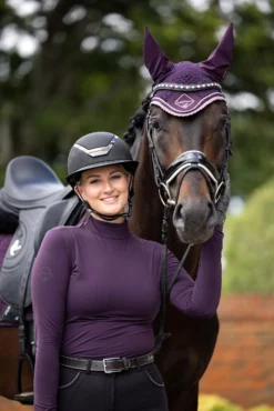 LeMieux Liberté Women's High Neck Base Layer -Equestrian Supplies 342148 FPU 6