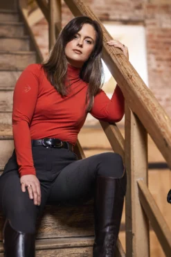 LeMieux Liberté Women's High Neck Base Layer -Equestrian Supplies 342148 SOR 5