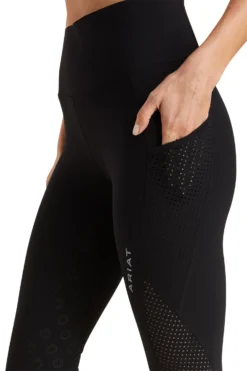 Ariat Breathe Eos Women's Knee Grip Riding Tights -Equestrian Supplies 345187 BL 03