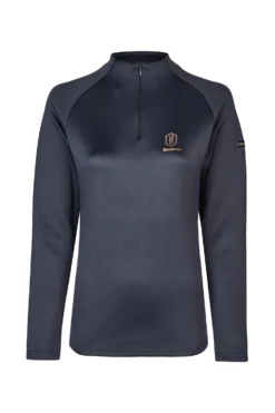 Eskadron Heritage Fanatics AW2023 Women's Half-Zip Jersey Shirt -Equestrian Supplies 345671 DB 01