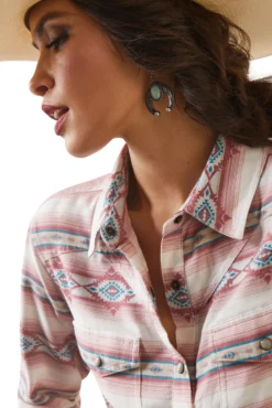 Ariat Kaycee Classic Women's Longsleeve Shirt -Equestrian Supplies 345750 LRE 03