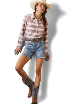 Ariat Kaycee Classic Women's Longsleeve Shirt -Equestrian Supplies 345750 LRE 05