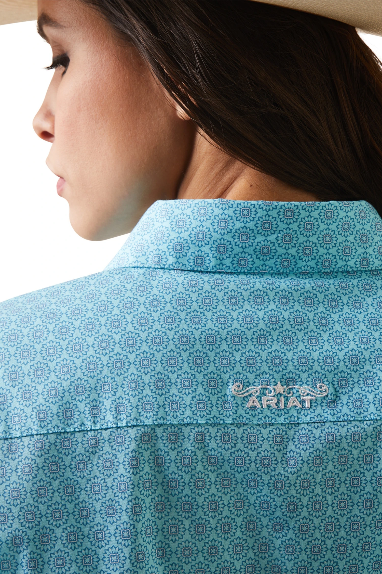 Ariat Women's Team Kirby Stretch Longsleeve Shirt 8 Ariat Women's Team Kirby Stretch Longsleeve Shirt - Image 8