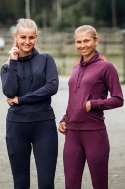 Horze Elinor Women's Cotton Riding Tights -Equestrian Supplies 36045 vdb 02