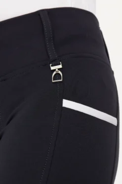 Horze Lucinda Kids High Waist Silicone Full Seat Tights 16 Horze Lucinda Kids High Waist Silicone Full Seat Tights -Equestrian Supplies 36065 vdb 05