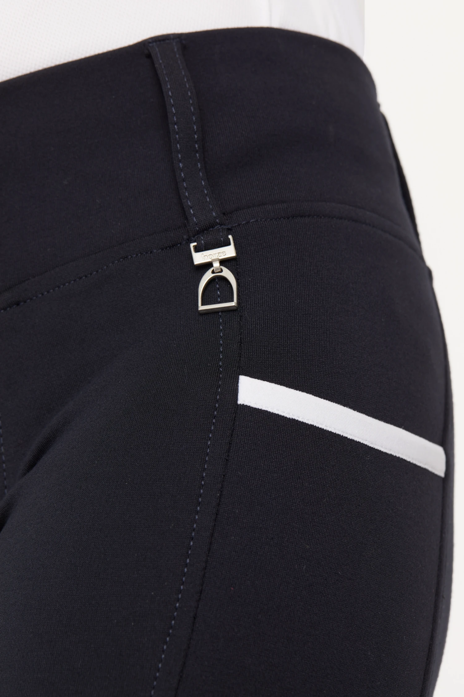 Horze Lucinda Kids High Waist Silicone Full Seat Tights 8 Horze Lucinda Kids High Waist Silicone Full Seat Tights - Image 8