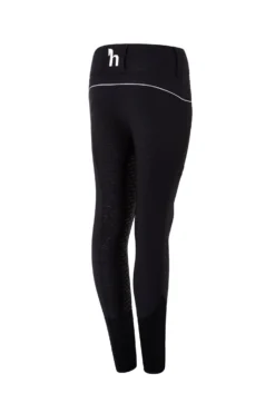 Horze Aubrey Kid's High Waist Breeches With Silicone Full Seat -Equestrian Supplies 36084 vdb 01