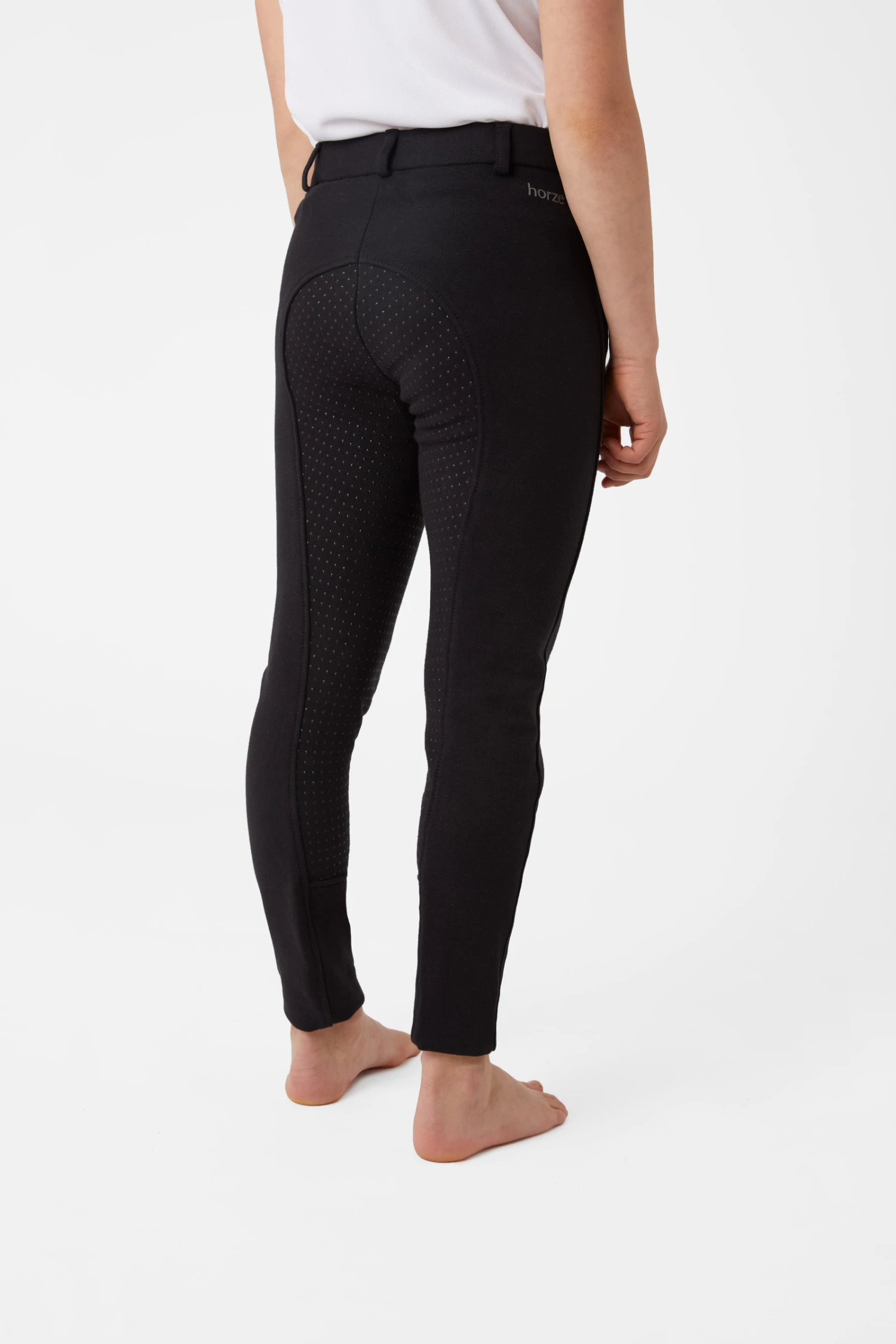 Horze Kids Active Silicone Grip Full Seat Breeches 2 Horze Kids Active Silicone Grip Full Seat Breeches - Image 2