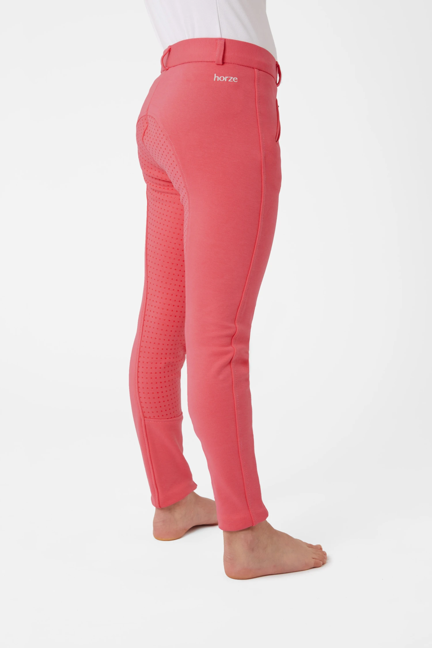 Horze Kids Active Silicone Grip Full Seat Breeches 14 Horze Kids Active Silicone Grip Full Seat Breeches - Image 14