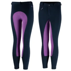 Horze Kids Active Silicone Grip Full Seat Breeches 38 Horze Kids Active Silicone Grip Full Seat Breeches -Equestrian Supplies 36278 VDB BFPU 1