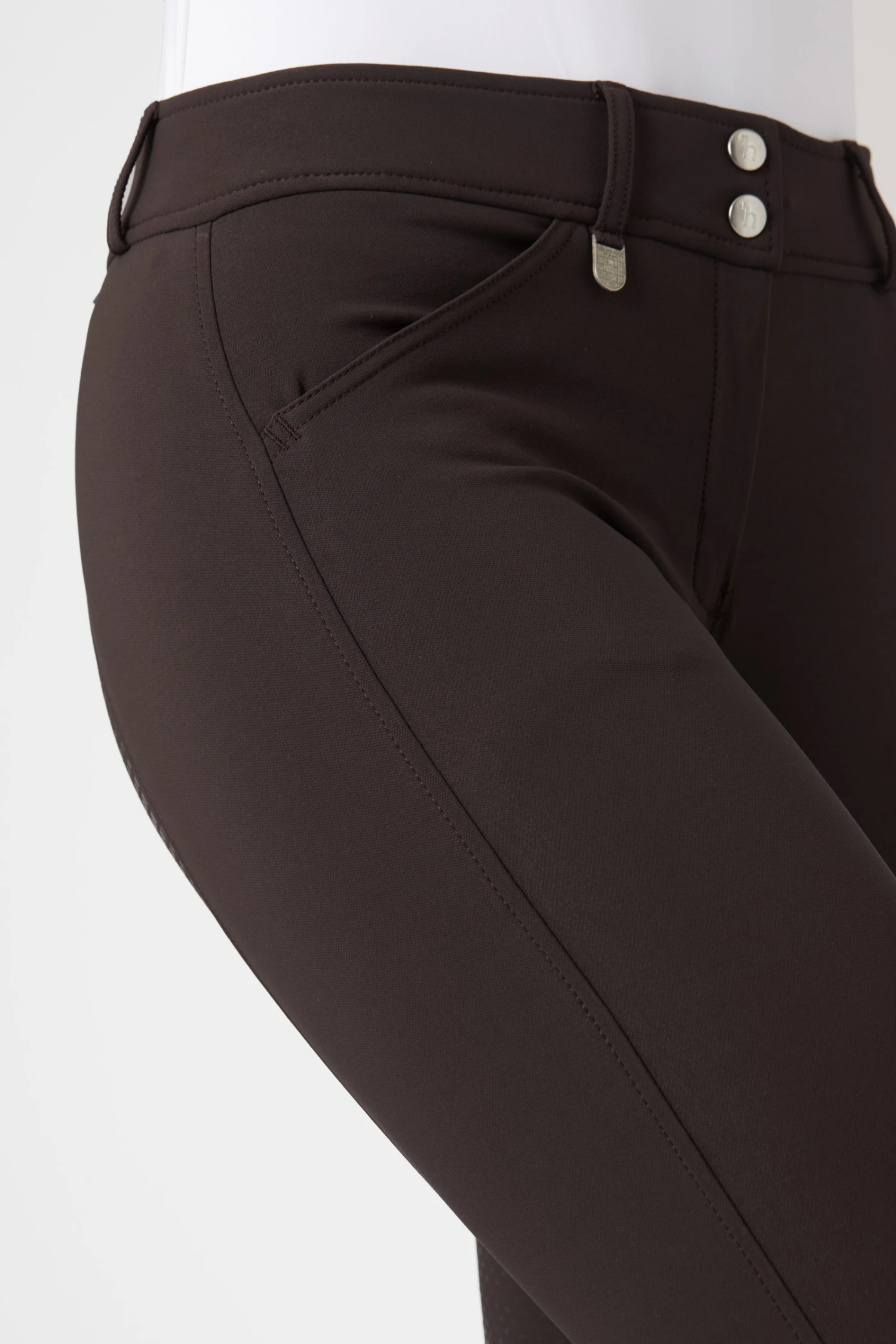 Horze Grand Prix Women's Silicone Grip Full Seat Breeches 12 Horze Grand Prix Women's Silicone Grip Full Seat Breeches - Image 12