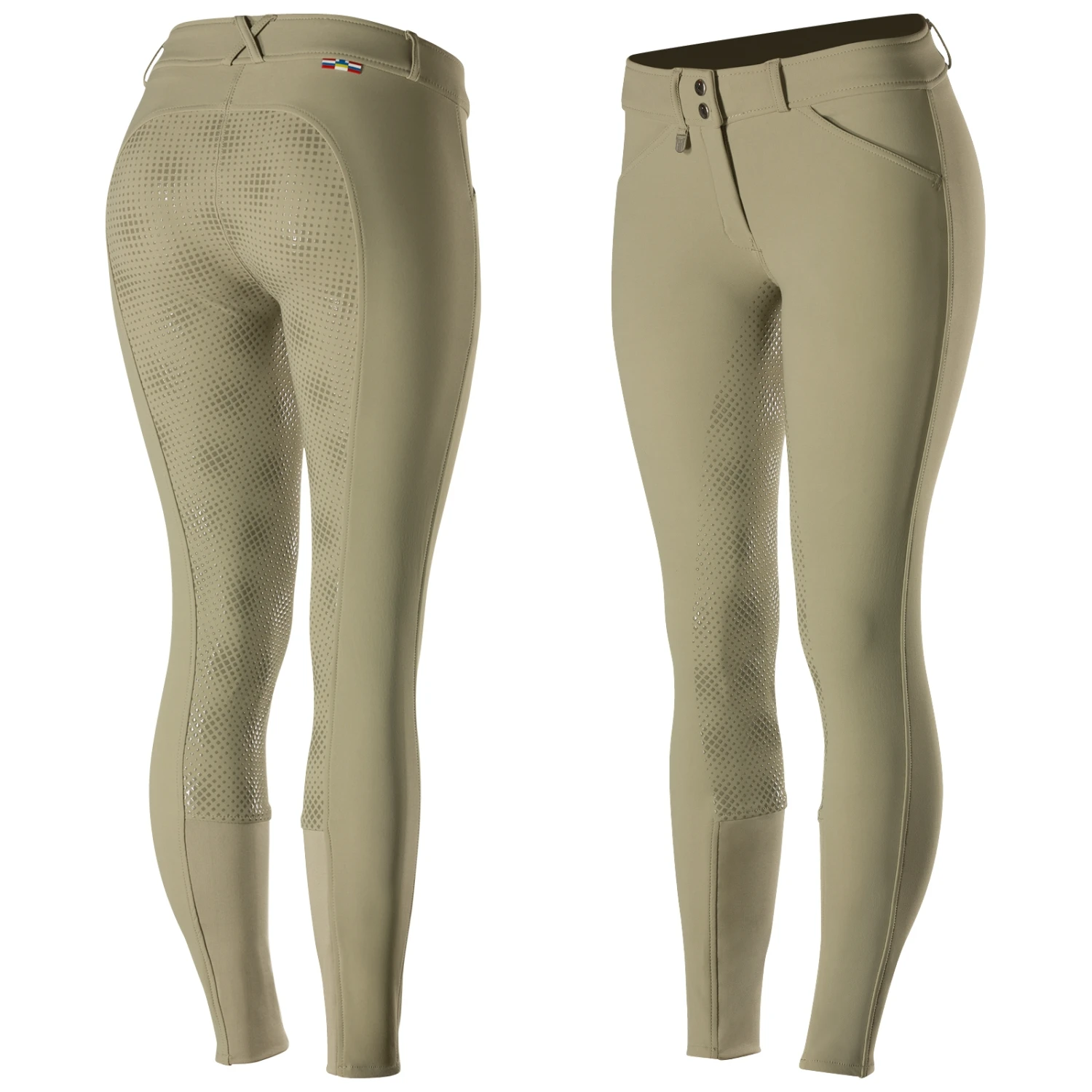 Horze Grand Prix Women's Silicone Grip Full Seat Breeches 19 Horze Grand Prix Women's Silicone Grip Full Seat Breeches - Image 19