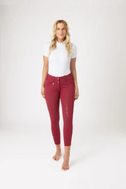 Horze Grand Prix Thermo Softshell Silicone FS Breeches For Women 28 Horze Grand Prix Thermo Softshell Silicone FS Breeches For Women -Equestrian Supplies 36608 CDRE 3