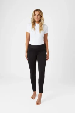 Horze Active Women's Winter Silicone Full Seat Tights -Equestrian Supplies 36610 BL 3